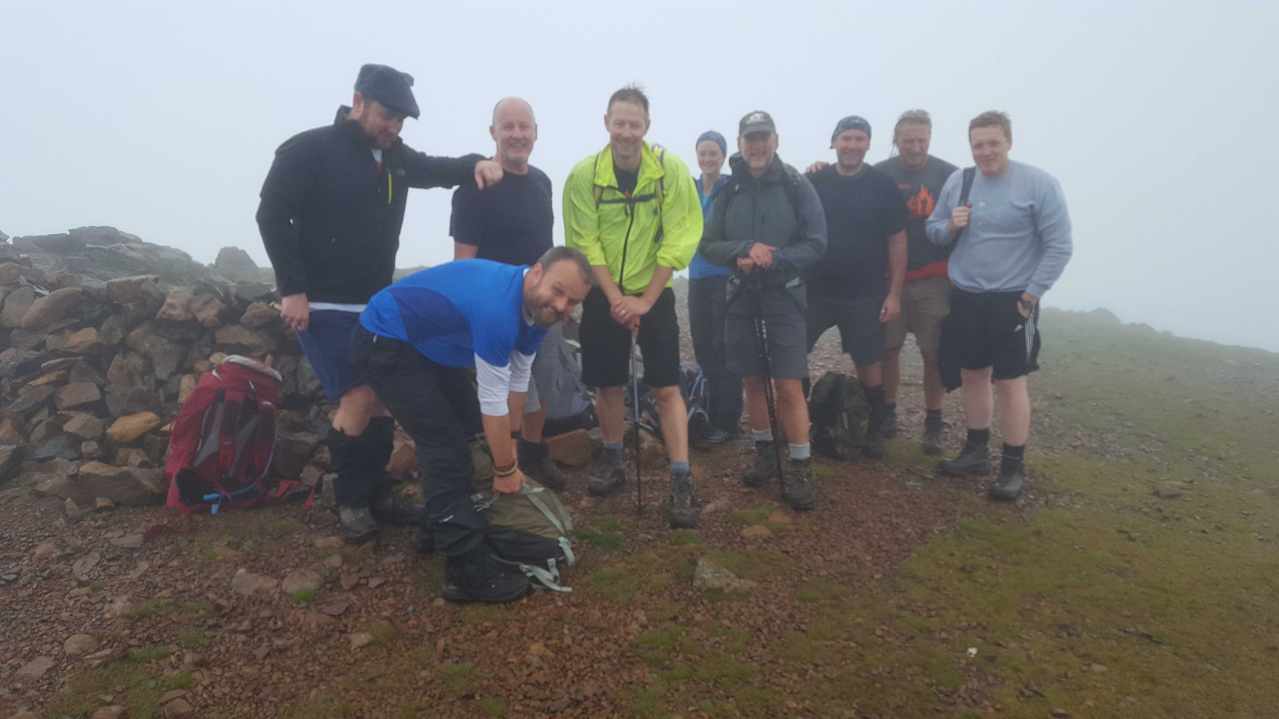 Director of Operations Andy Thomson Completes 10 Peak Challenge.