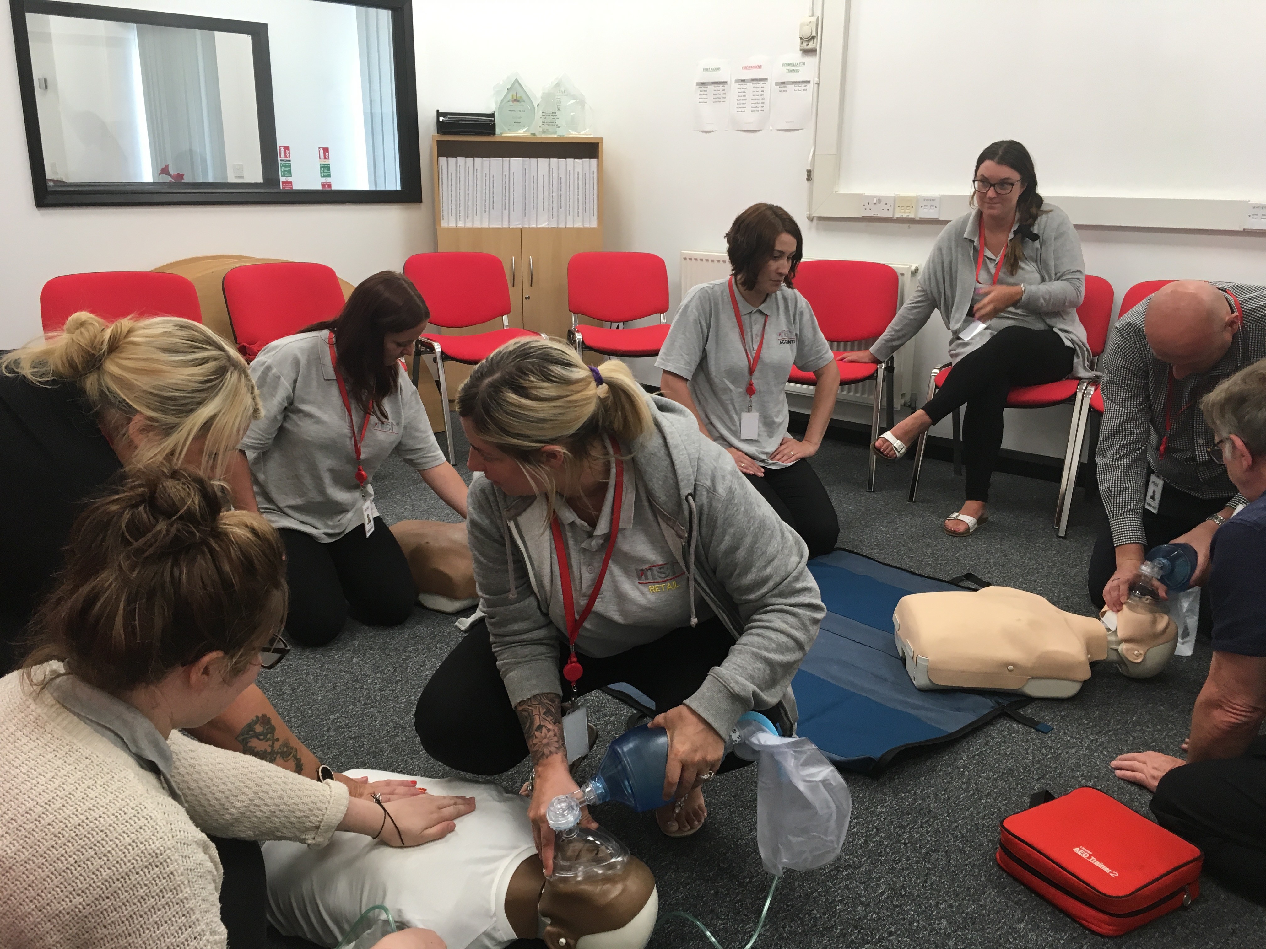 MSL Undergo CPR Training