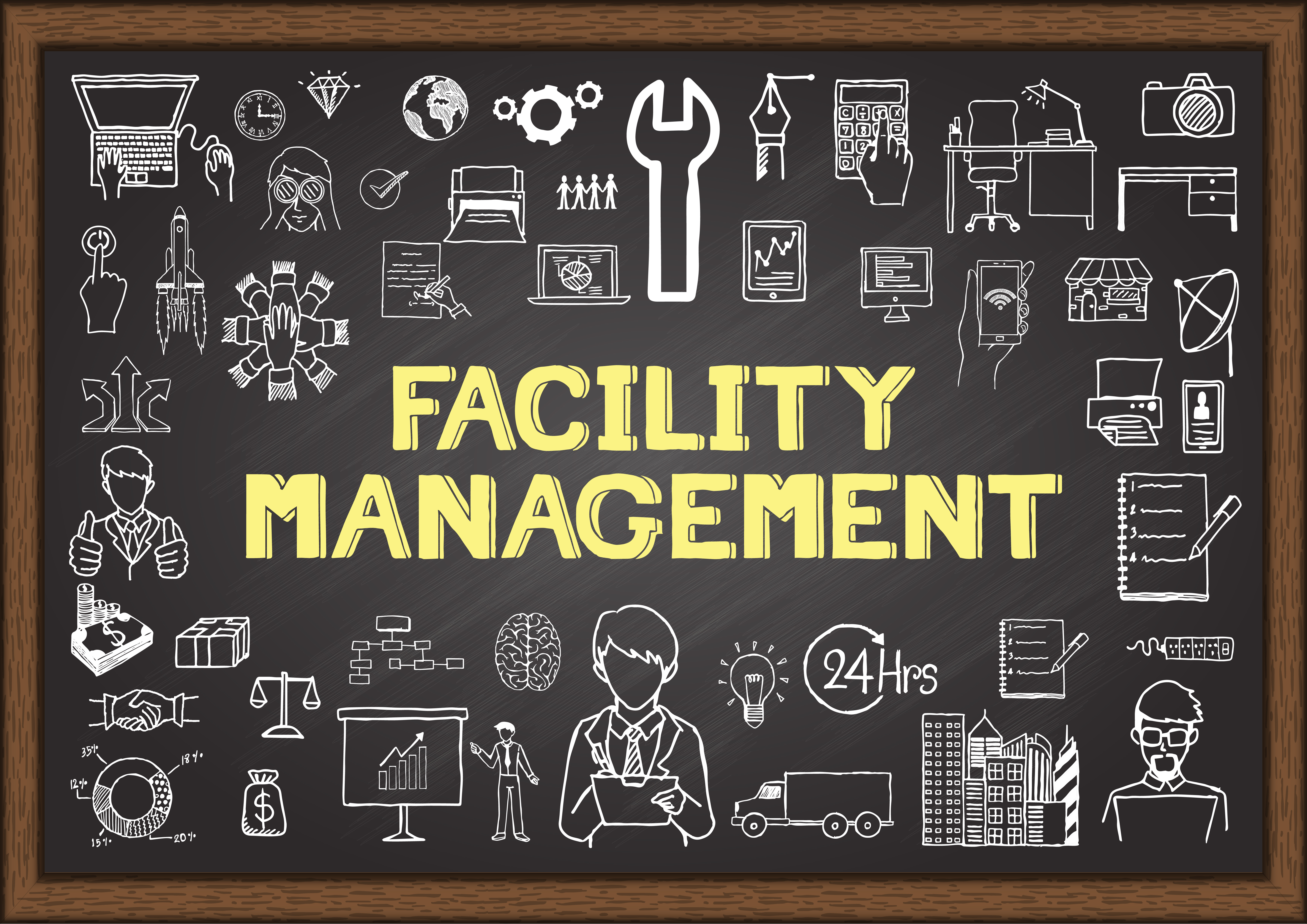 Facility Management Collage Image